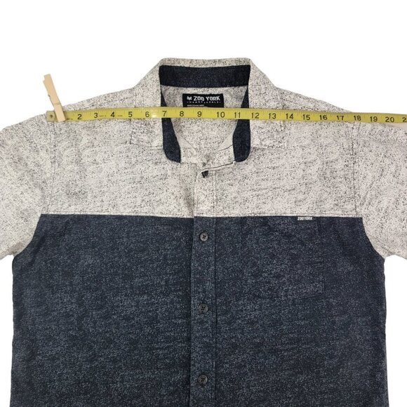 Zoo York Men’s Unbreakable Button Front Short Sleeve Shirt - Medium - Picture 6 of 14